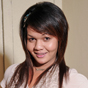 Kazumie has an interesting name for an interesting ladyboy. She's sleek and stylish, with a great bush and cock.
